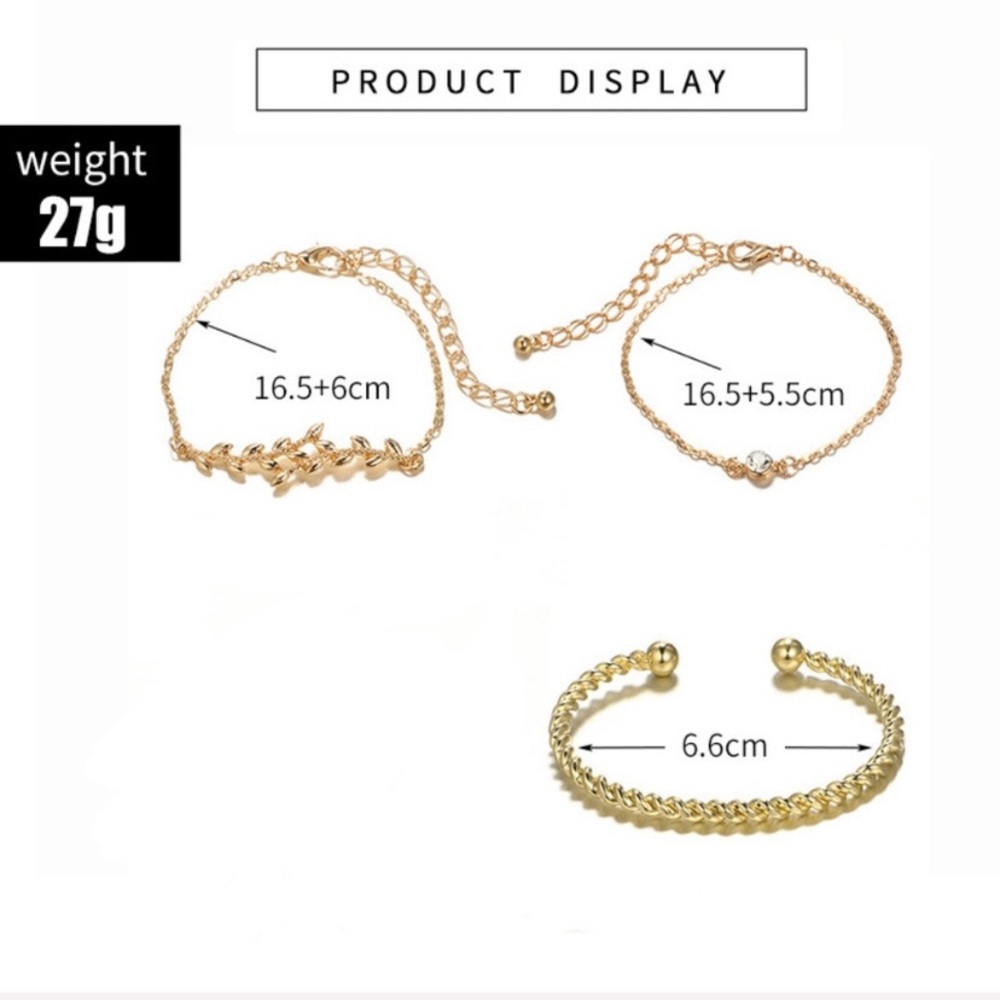 Bracelet Set 3 pieces - Picture 4 of 4